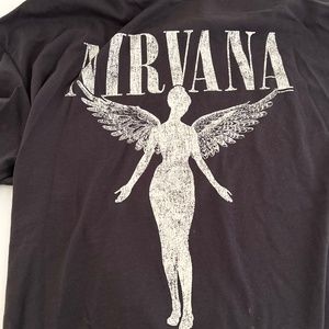 Nirvana oversized shirt